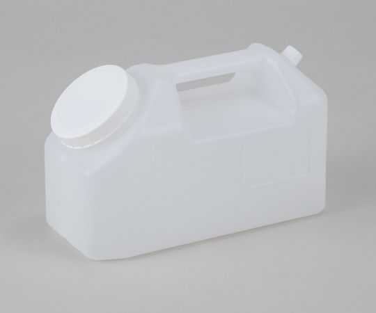 PE貯尿瓶（ハンドル付）　243×114×160mm