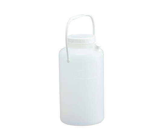 蓄尿瓶(持ち手付きポリエチレン保存容器) 2500mL