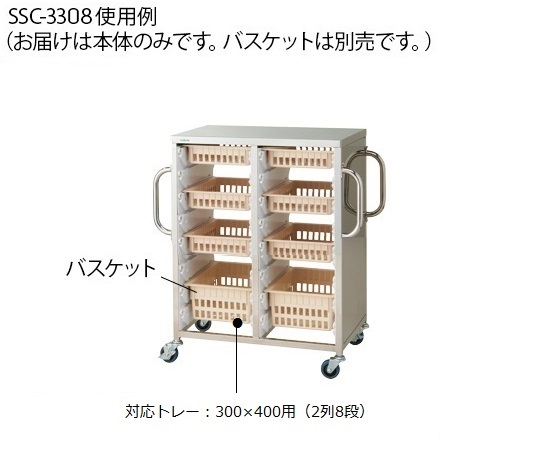 ステンレス材料カート　SSCシリーズ