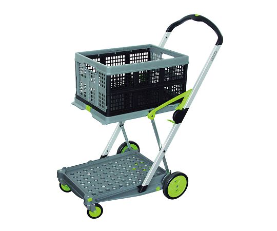 折り畳みコンテナ付き2段台車（Clax　Mobil　Trolley）