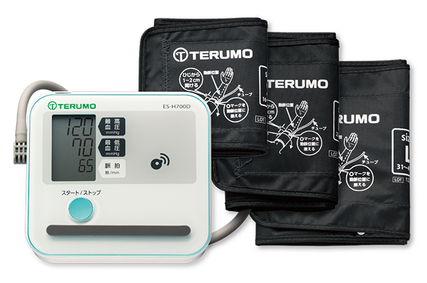 テルモ電子血圧計W700／H700