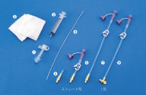 胃瘻バルーンカテーテル　バルーンボタンスモールタイプ　【相互接続防止コネクタ規格ISO80369-3対応品】